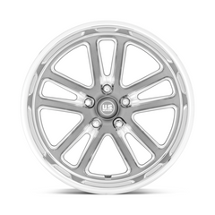 US Mag 1PC U130 22X11 5X5.0 MT-GNMTL-MIL 18MM Wheel
