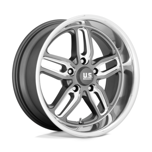 US Mag U129 20X8.5 5X5.0 MT-GNMTL-MIL 07MM Wheel