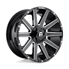 Fuel 1PC D615 20X9 Wheel - 6X135/5.5 GL-BLK-MIL 20MM