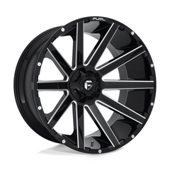 Fuel 1PC D615 24x12 6x135/5.5 GL-BLK-MIL -44MM Wheel
