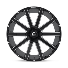 Fuel 1PC D615 24x12 6x135/5.5 GL-BLK-MIL -44MM Wheel