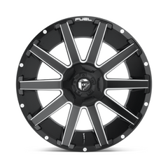 Fuel 1PC D616 20X10 5X4.5/5.0 MT-BLK-MIL -18MM Wheel