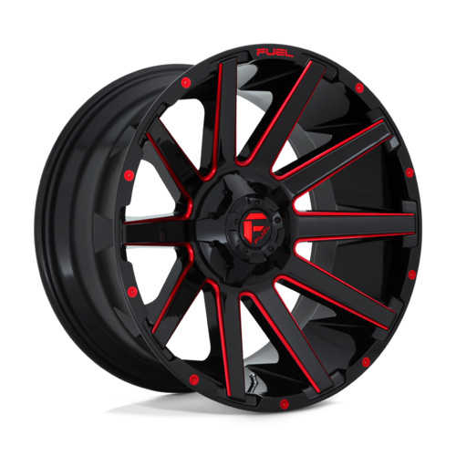 Fuel 1PC D643 20X10 5X5.5/150 GL-BLK-RTTC -18MM Wheel