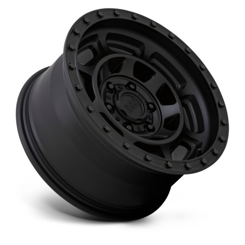 Black Rhino Hard Alloys BR Convoy 17x8.5 Matte Black Off-Road Wheel with -10mm Offset