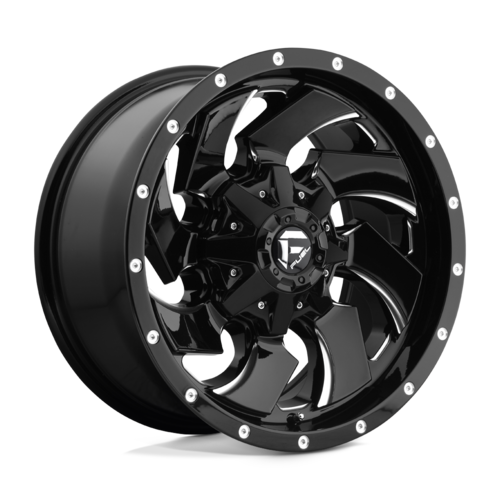 Fuel 1PC D574 17x9 Black Military Wheels -5x4.5/5.0 Offset -12MM
