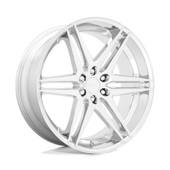 DUB 1PC S265 Chrome Wheel 26X10 6X5.5 with 25MM Offset