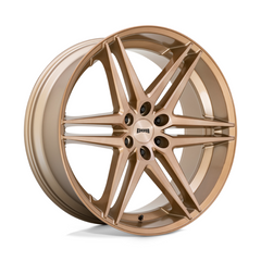 DUB 1PC S266 24X10 6X5.5 Bronze Wheel with 25mm Offset