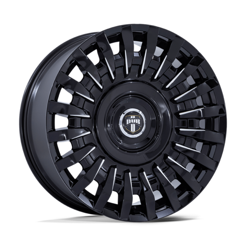 DUB 1PC S272 24X9 5X115/120 G-BLK-MILL 15MM Wheel