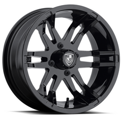 Fairway Alloys FA140 14X6.5 4X4.0 G-BLK -20MM Wheel