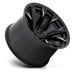 Fuel 1PC D803 20X12 5X5.0 G-BLK-MILL -44MM Wheel