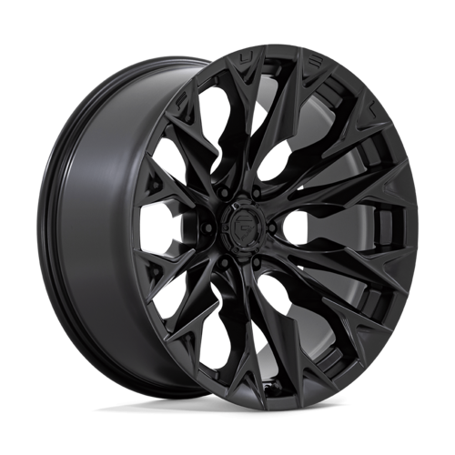 Fuel 1PC D804 FLAME 22x10 Blackout Wheel, 6x5.5 Bolt Pattern, -18 Offset