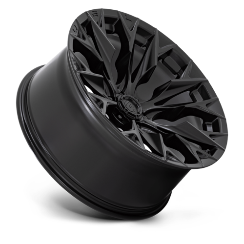 Fuel 1PC D804 FLAME 22x10 Blackout Wheel, 6x5.5 Bolt Pattern, -18 Offset