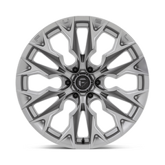 Fuel 1PC D806 22X12 6X5.5 Platinum Wheels -44MM Offset