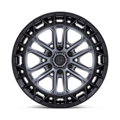 Fuel 1PC FC874 Celsius 20x9 Inch Matte Gunmetal with Matte Black Lip Wheel