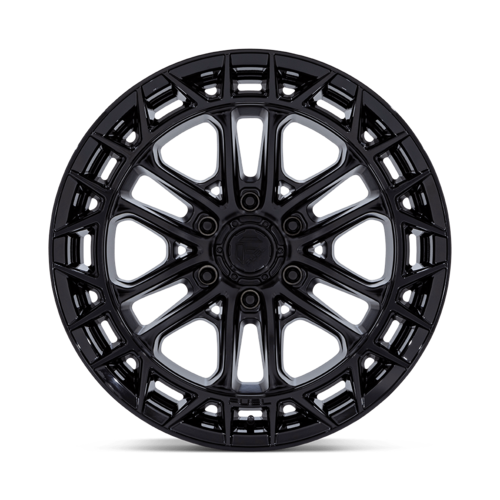 Fuel 1PC FC874 Celsius 17x9 Matte Black with Gloss Black Lip Wheel - 6x135 Bolt Pattern, +1 Offset