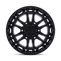 Fuel 1PC FC874 Celsius 17x9 Matte Black with Gloss Black Lip Wheel - 6x135 Bolt Pattern, +1 Offset