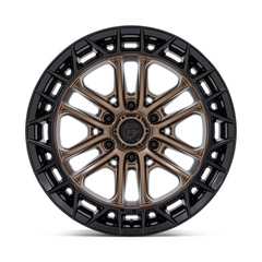 Fuel 1PC FC874 Celsius 20x9 Matte Bronze with Black Lip Wheel