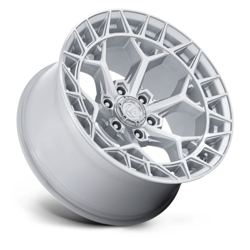 Fuel 1PC FC873 Charger 17x9 Inch Gloss Silver with Machined Face Wheel
