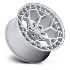 Fuel 1PC FC873 Charger 17x9 Inch Gloss Silver with Machined Face Wheel