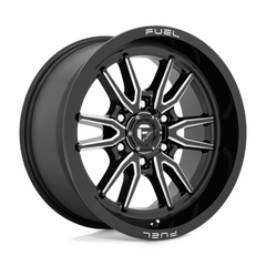 Fuel 1PC D761 18x9 Wheel - 6x120 Bolt Pattern, Gloss Black Mill Finish