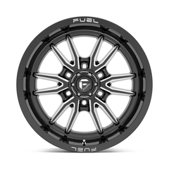 Fuel 1PC D761 18x9 Wheel - 6x120 Bolt Pattern, Gloss Black Mill Finish