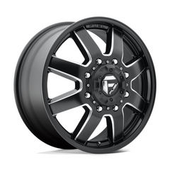 Fuel 1PC D538 20X8.25 MT-BLK-MIL Wheel