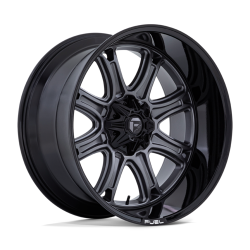 Fuel 1PC D853 22x9 8x180 M-GNMTL Black Lip 1MM Wheel