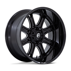 Fuel 1PC D853 20X9 5X5.5/150 Gloss Black Mill Wheel
