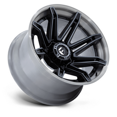 Fuel 1PC D401 20X10 6X135 Gloss Black Brushed -18MM Offset Wheel