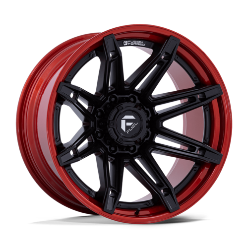 Fuel 1PC D401 20X10 8X6.5 M-BLK RD -18MM Wheel