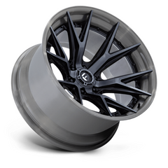 Fuel 1PC D402 Black 20x9 Wheels with 6x5.5 Bolt Pattern and 20mm Offset