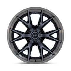 Fuel 1PC D402 20x10 6x5.5 Gloss Black Beadlock Wheel -18MM Offset