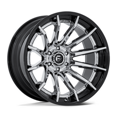 Fuel 1PC D403 22X10 5X5.0 Chrome Black -18MM Wheel