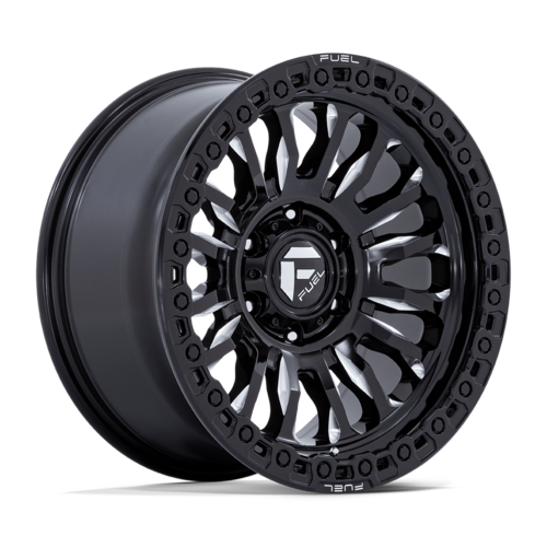 Fuel 1PC D857 18x9 Black Mill Wheel - 6x135 Bolt Pattern
