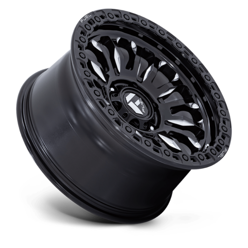 Fuel 1PC RINCON 18x9 Inch Gloss Black Milled Alloy Wheel - 8x165.1 Bolt Pattern +1 Offset