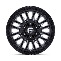 Fuel 1PC RINCON 18x9 Inch Gloss Black Milled Alloy Wheel - 8x165.1 Bolt Pattern +1 Offset