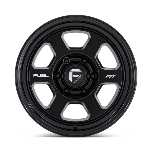 Fuel 1PC FC860 HYPE 17x8.5 Matte Black Alloy Wheel with 6x139.7 Bolt Pattern and +10 Offset