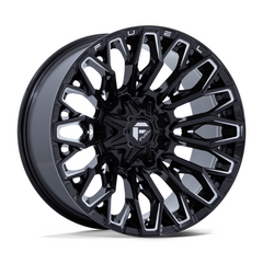 Fuel 1PC D865 20X10 5X5/5.5 G-BLK MILL -18MM Wheels