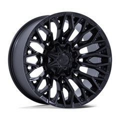 Fuel 1PC D865 20X10 5X5/5.5 Blackout Wheel -18MM Offset