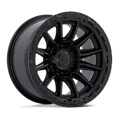 Fuel 1PC D866 20X10 5X5.0 BLK-OUT GB-LP -18MM Wheels