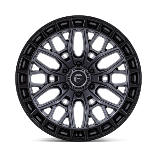 Fuel 1PC FC869 Sigma 22x9.5 Matte Gunmetal with Black Lip Wheel