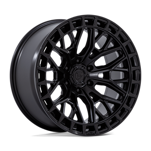 Fuel 1PC FC869 Sigma 17x9 Blackout with Gloss Black Lip