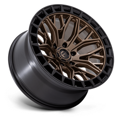 Fuel 1PC D869 17x9 M-BRNZ Black Lip Alloy Wheel