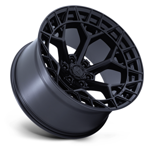 Fuel 1PC FC873 Charger 17x9 Blackout Wheel with -12 Offset
