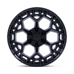 Fuel 1PC FC873 Charger 17x9 Blackout Wheel with -12 Offset