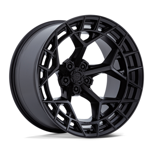 Fuel 1PC D873 20X9 5X5.0 Black-Out Wheel 1MM