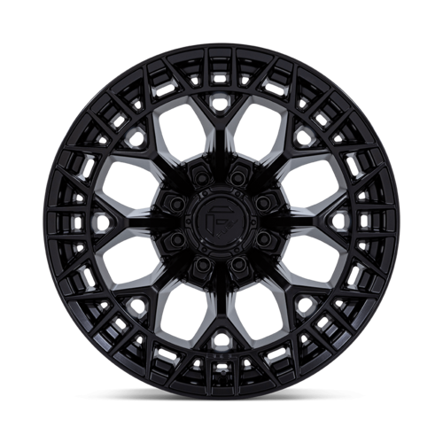 Fuel 1PC FC873 Charger 20x10 Blackout Off-Road Wheel with -18 Offset