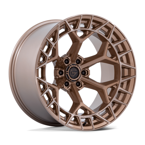 Fuel 1PC FC873 Charger 22-Inch Bronze Plated Alloy Wheel with -18 Offset