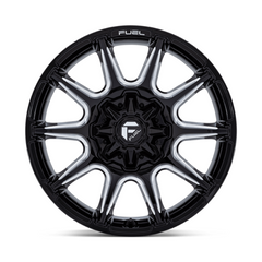 Fuel 1PC FC880 SUPER C 22x10 Gloss Black Milled Wheels - Offset -18