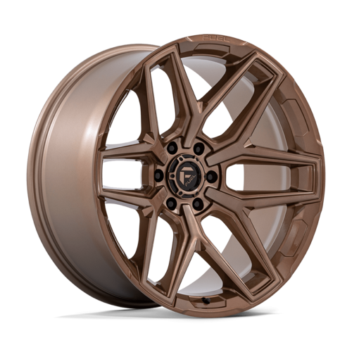Fuel 1PC FLUX 18x9 Inch Platinum Bronze Alloy Wheel with 6x139.7 Bolt Pattern and +20 Offset